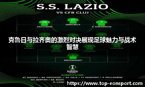 克鲁日与拉齐奥的激烈对决展现足球魅力与战术智慧